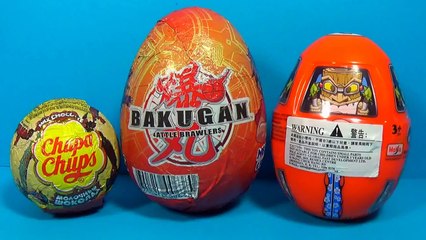 How to train Your DRAGON 2 Chupa Chups surprise egg BAKUGAN surprise egg Maisto For BABY F