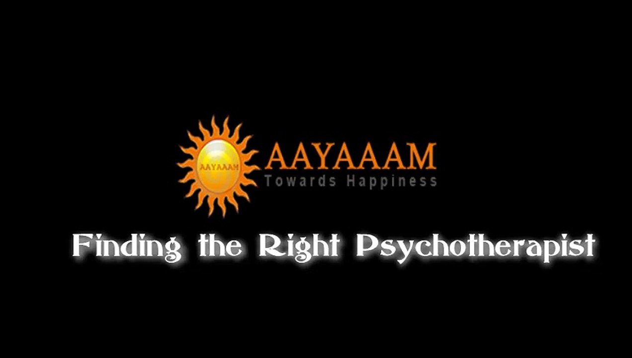Finding the Right Psychotherapist