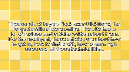 Finding The Perfect Product At ClickBank