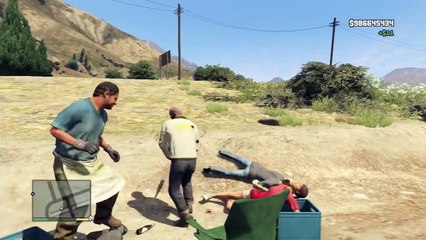 GTA 5 Funny/Brutal Kill Compilation Vol.27 (Pistol DLC/Michael and Trevor Massacre)