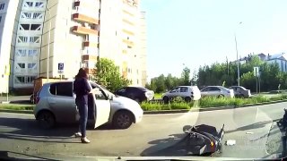 Motorcycle and Car Crashes & Road Rage 2015 HD Compilation
