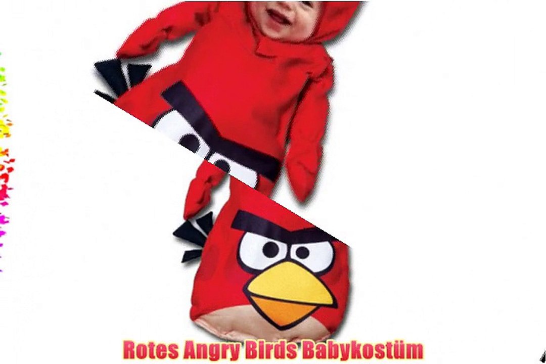 Rotes Angry Birds Babykost?m
