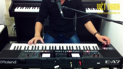 ROLAND E - A7 TRUNG KIÊN ( BỘ ĐIỆU GỐC TRONG ĐÀN)