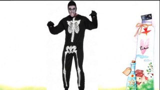 Skeleton Jumpsuit Costume Gr??e:M