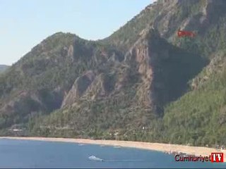 800 metreden denize çakıldı