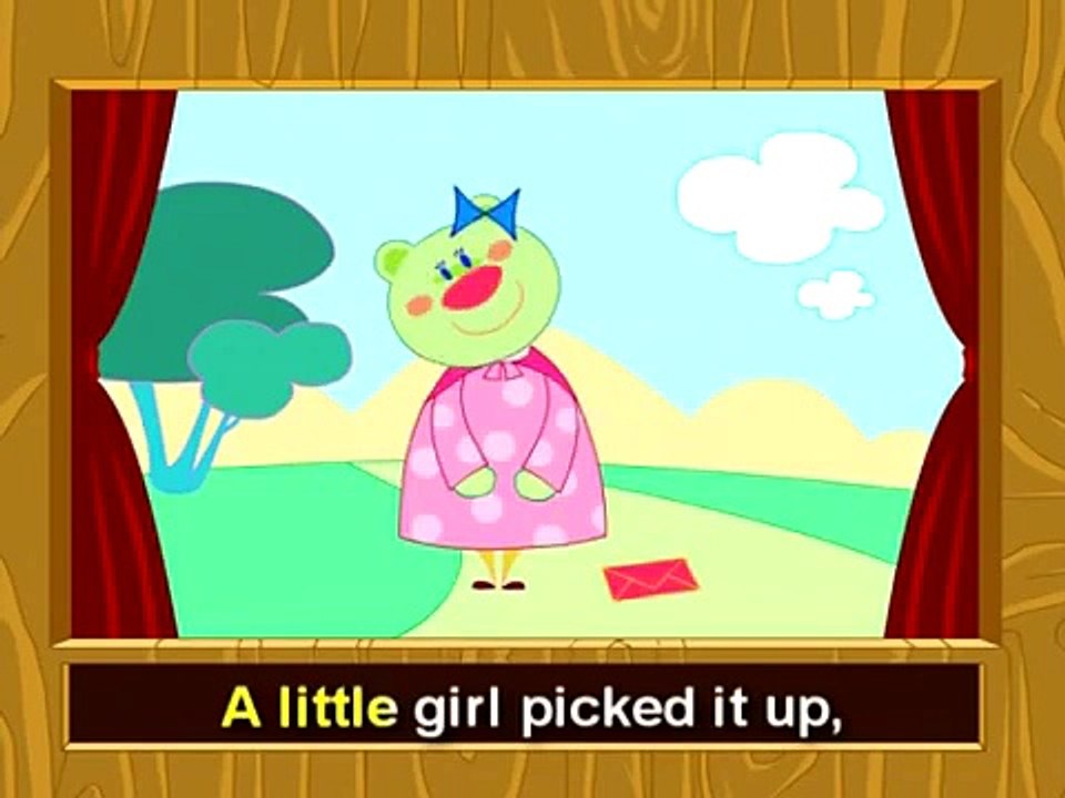 English Video Songs for Children in Karaoke A-Tisket A-Tasket