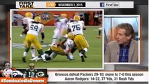 ESPN First Take - Broncos Defense Smothers Packers Aaron Rodgers