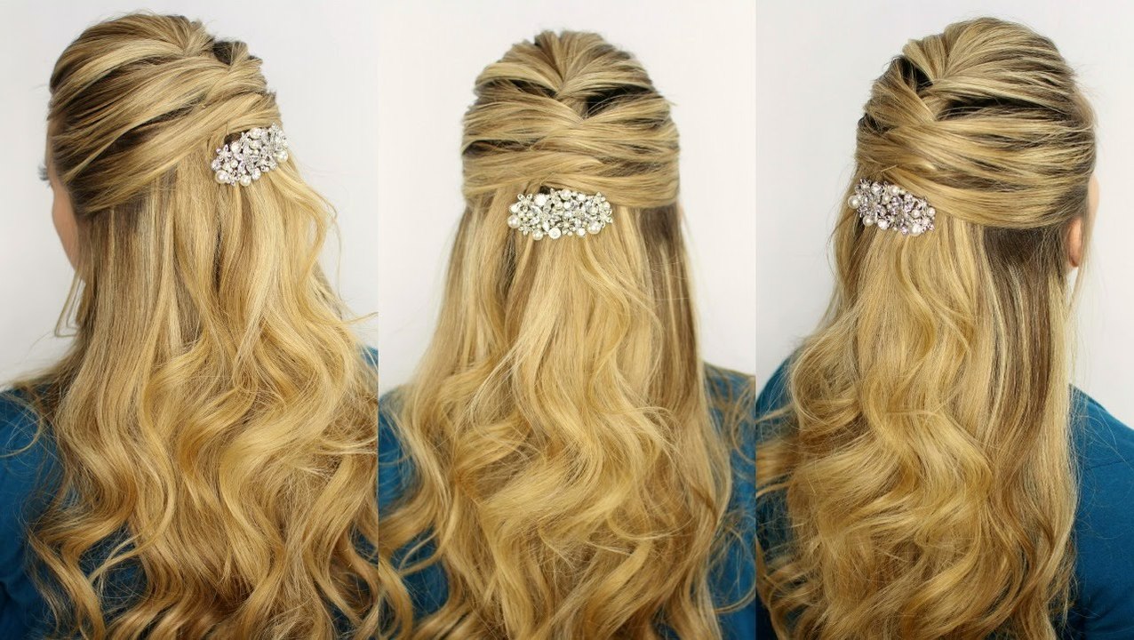 How To Do a Half Up Do Hairstyle