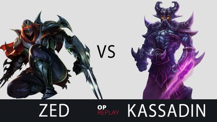 Zed vs Kassadin - C9 Incarnati0n EUW LOL Diamond 1