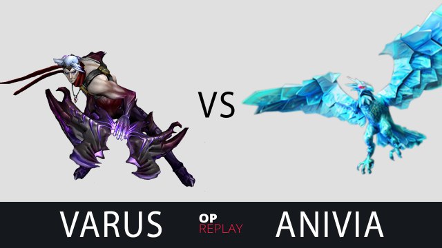 Varus vs Anivia - SKT T1 Faker EUW LOL Challenger
