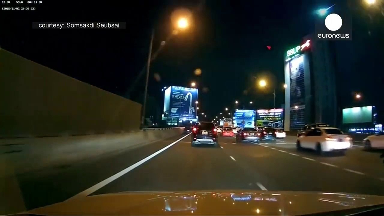 Une météorite s'est désintégrée au-dessus de Bangkok