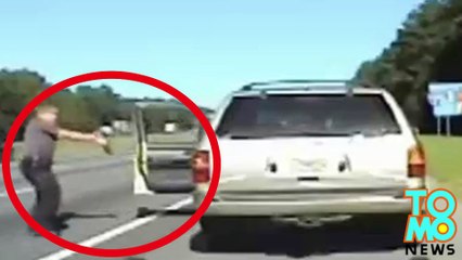 Georgia cop shoots dead armed suspect during traffic stop caught on dashcam