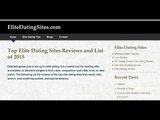 Millionaire dating sites and reviews