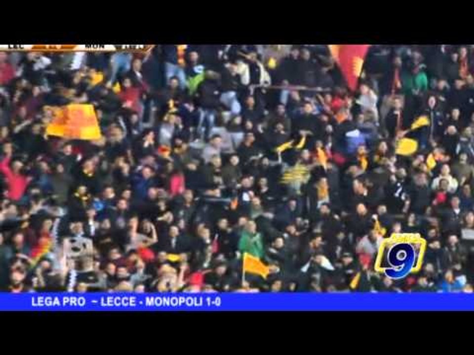 LEGA PRO | Lecce - Monopoli 1 a 0