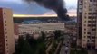 Huge blaze at warehouse in Mytishchi near Moscow