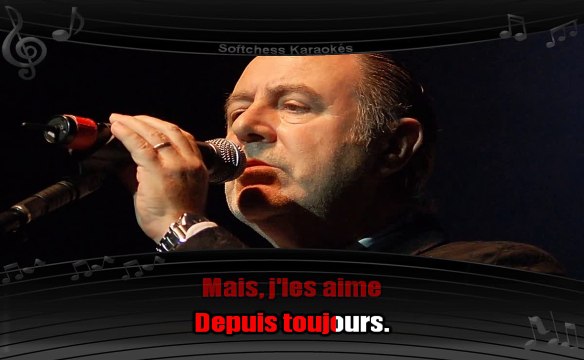 Michel Delpech - Le Loir et Cher (karaoké réalisé par Softchess)