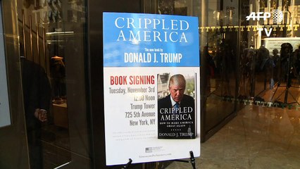 Trump presenta su libro “Estados Unidos incapacitado”