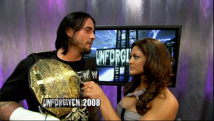 Eve Torres, CM Punk, Randy Orton and Legacy Backstage Segment