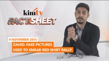 Fact Sheet - November 4 | Zahid: Fake pictures used to smear red shirt rally
