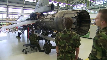 Military and technical training for maintenance personnel F-16 _ Royal Netherlands Armed Forces