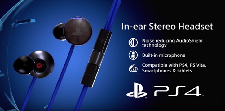 Nuevo Headset para Playstation 4.