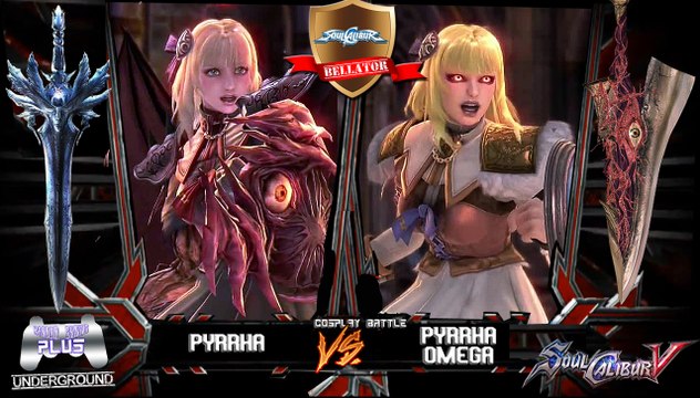 Soulcalibur Fight / Soulcalibur Bellator - Cosplay Fashion Battle - Pyrrha vs Pyrrha Omega (SC5)