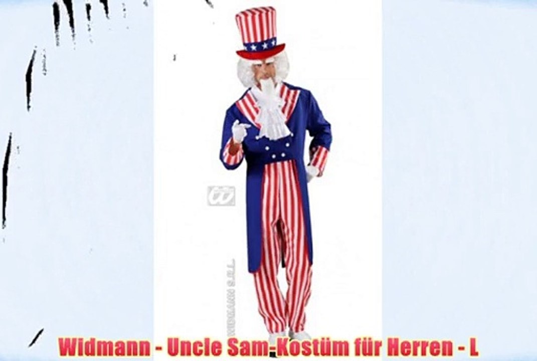 Widmann - Uncle Sam-Kost?m f?r Herren - L