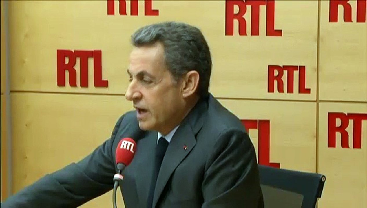 Nicolas Sarkozy sur RTL : "comparé les téléphones que j'appelais avec les téléphones appelés par des trafiquants"