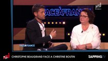 Face à France : Christophe Beaugrand reproche à Christine Boutin ses propos violents contre les homosexuels