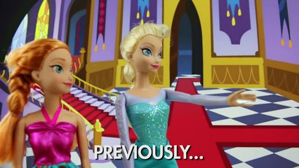 Kristoff Saves Anna & Elsa after Hans Freezes Them. DisneyToysFan