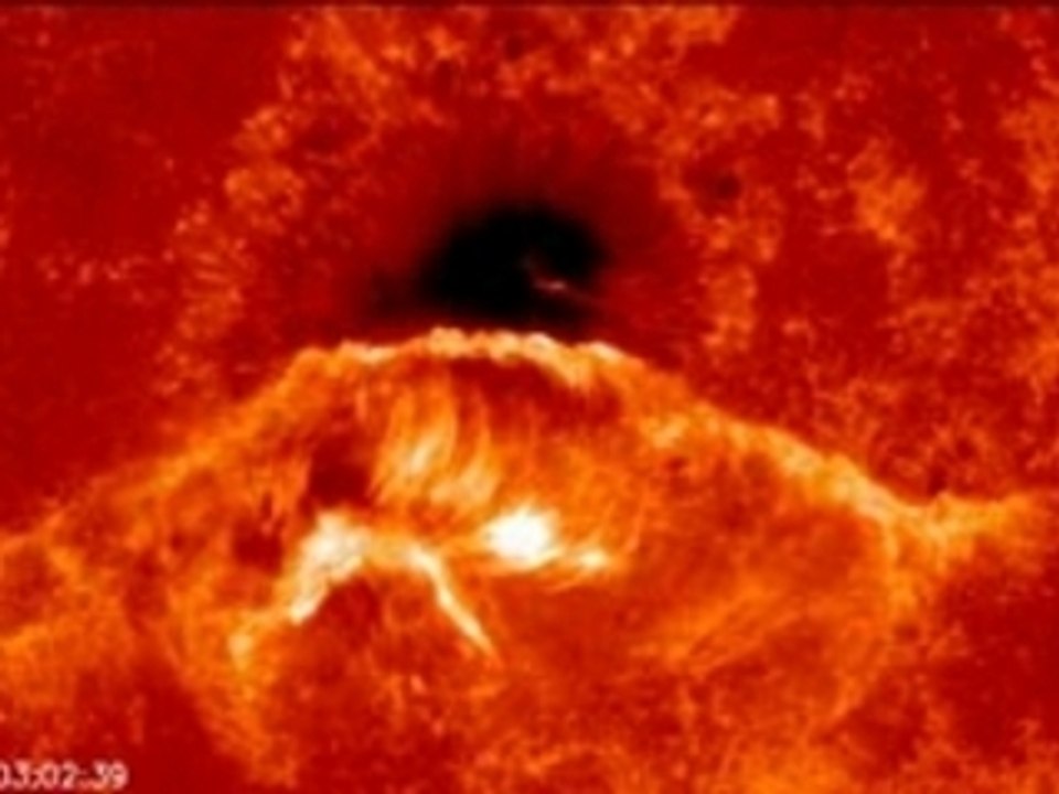 Una Explosión Masiva en el Sol