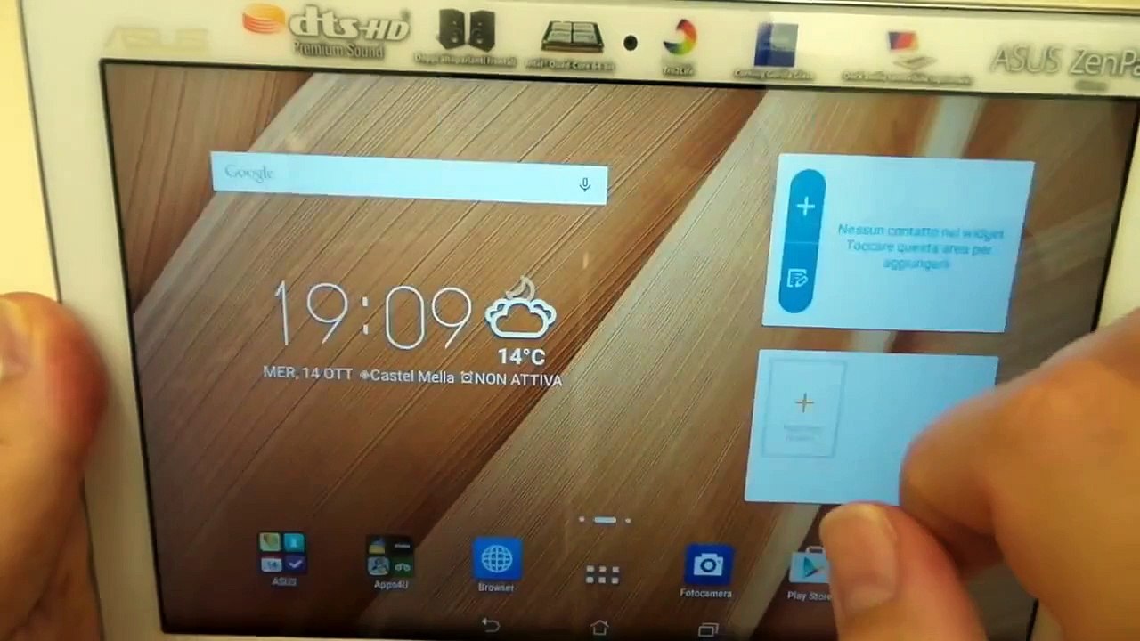 Zenpad 10 z300cl lte 4g asus unboxing e prime impressioni mini recensione