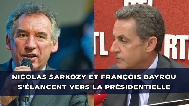 Haro sur la présidentielle de 2017: Sarkozy et Bayrou s'élancent