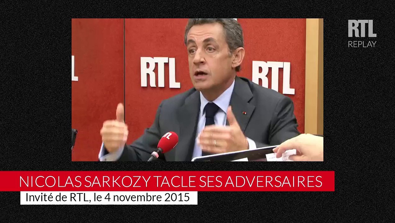Nicolas Sarkozy sur RTL : des tacles adressés à François Hollande, Manuel Valls et Marine Le Pen