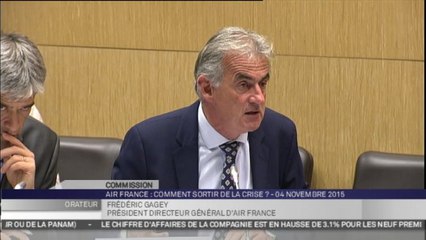 Le PDG d’Air France minimise les trois contrats proposés par son DRH