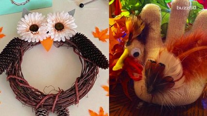 Thanksgiving crafts the kids will love