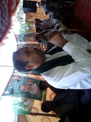 Jandial Faizullah Chairman UC Raja Ashfaq addressing to the rally of UC Choa Ganj Ali Shah came to greet.