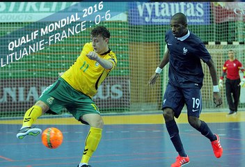 Futsal, Coupe du Monde 2016 : France-Lituanie (0-6), les buts