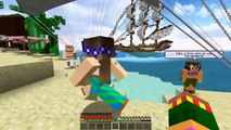 LittleLizardGaming Minecraft School Vacation : DAY OUT ON THE BEACH! #4 (Custom Roleplay)