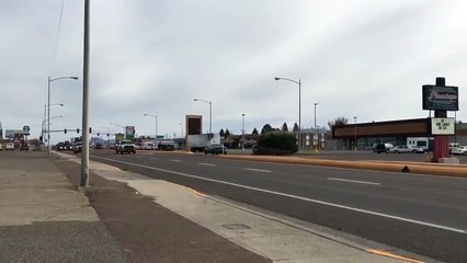 Le convoi exceptionnel d'un missile nucléaire