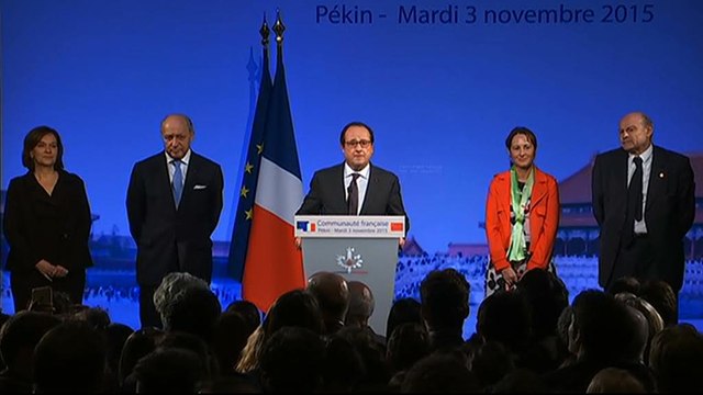 Discours à la Communauté française de Pékin