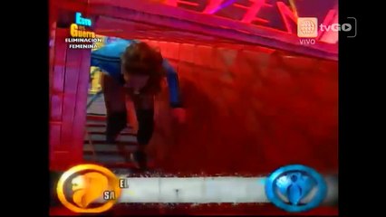 Esto es Guerra: Facundo Gonzáles se lesiona durante el juego 20/08/2015