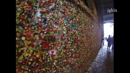 Un mur de chewing-gum va être nettoyé pour la première fois en 20 ans
