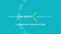 L'accès ouest de Saint-Julien-en-Genevois