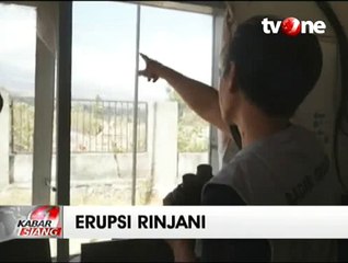 Aktivitas Kegempaan di Gunung Rinjani Masih Tinggi