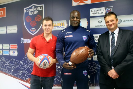 L'homme du Match FCG-RCT Mahamadou Diaby décrypte une des actions de la rencontre