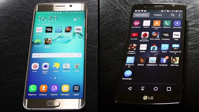 Samsung Galaxy S6 Edge+ vs LG G4 : qui est le plus rapide ? (speed test)