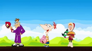 Angry Phineas and Ferb(or angry birds meet phineas and ferb)