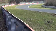 Nordschleife Touristenfahrten 16.03.2014 almost BMW crash