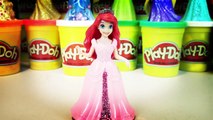 Disney Princess Play Doh Halloween Costume | Ariel Elsa Anna Rapunzel Cinderella Snow Whit